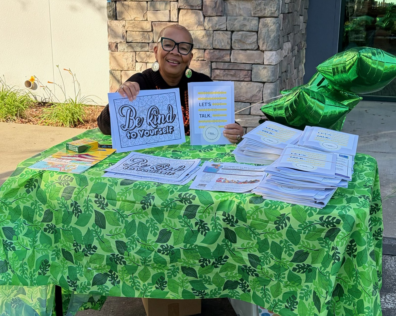 CIBHS staff attends events throughout Sacramento providing behavioral health resources